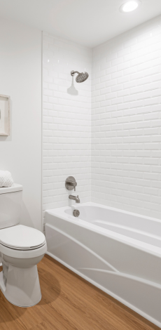 Clean bathroom after a house cleaning in Golden Valley, MN