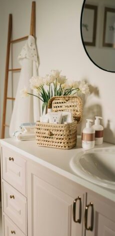 cleaning-services-in-wayzata-spa-bathroom Clean spa-style bathroom after a house cleaning in Wayzata, MN